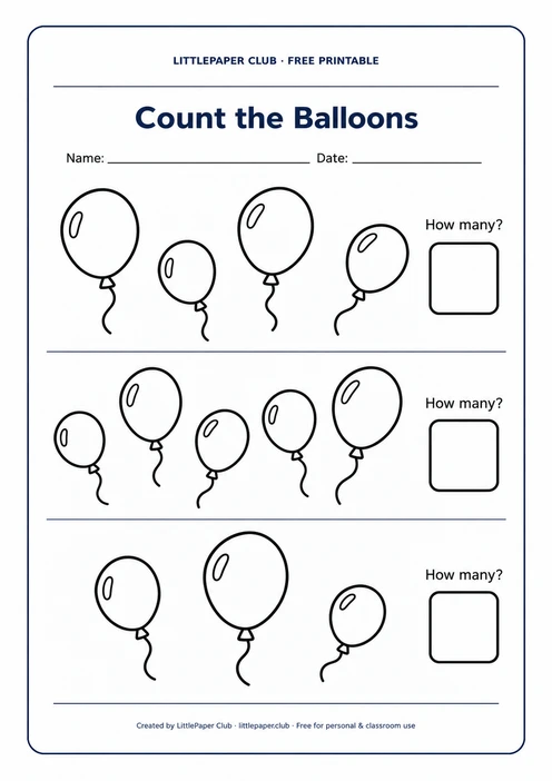 Count the Balloons