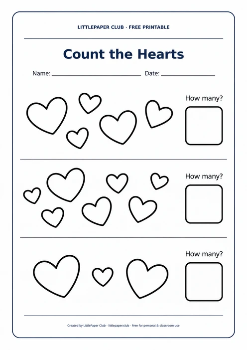 Count the Hearts