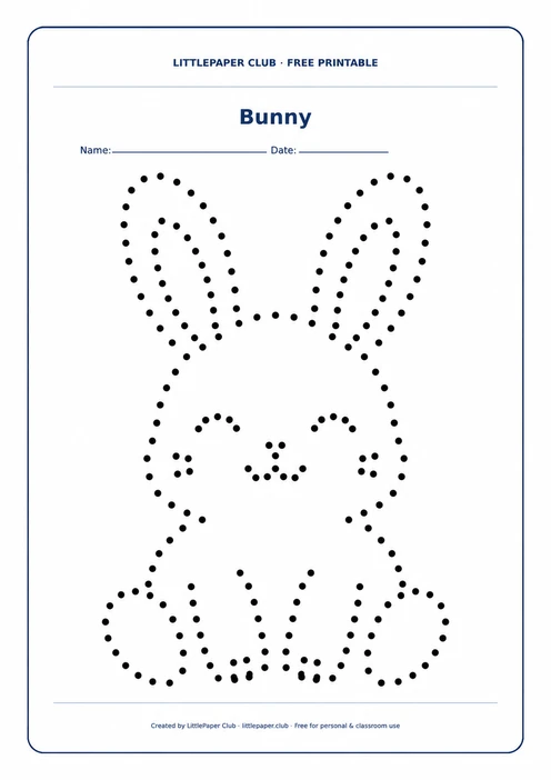 Bunny Dot Tracing