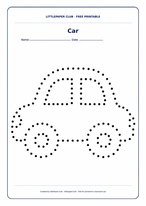 Car Dot Tracing